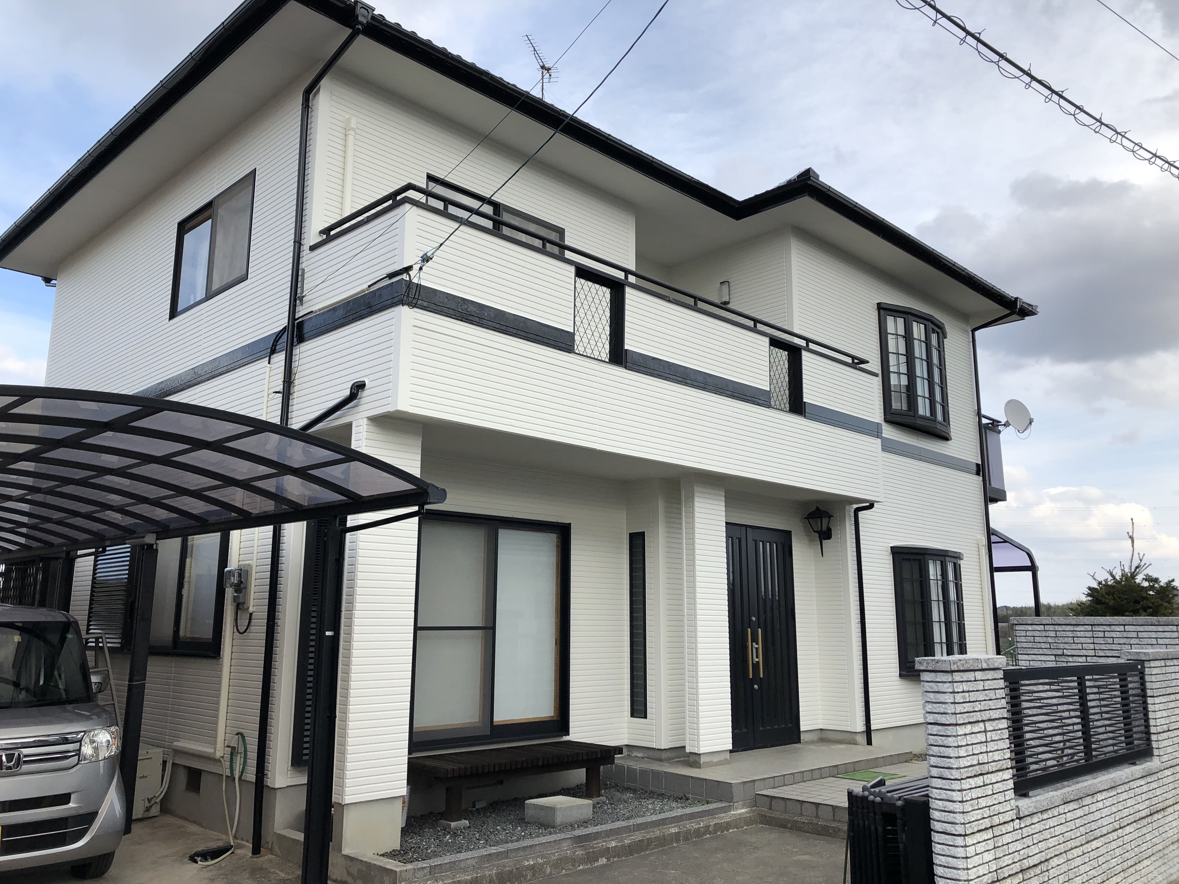 外壁・屋根塗り替え工事-高松市