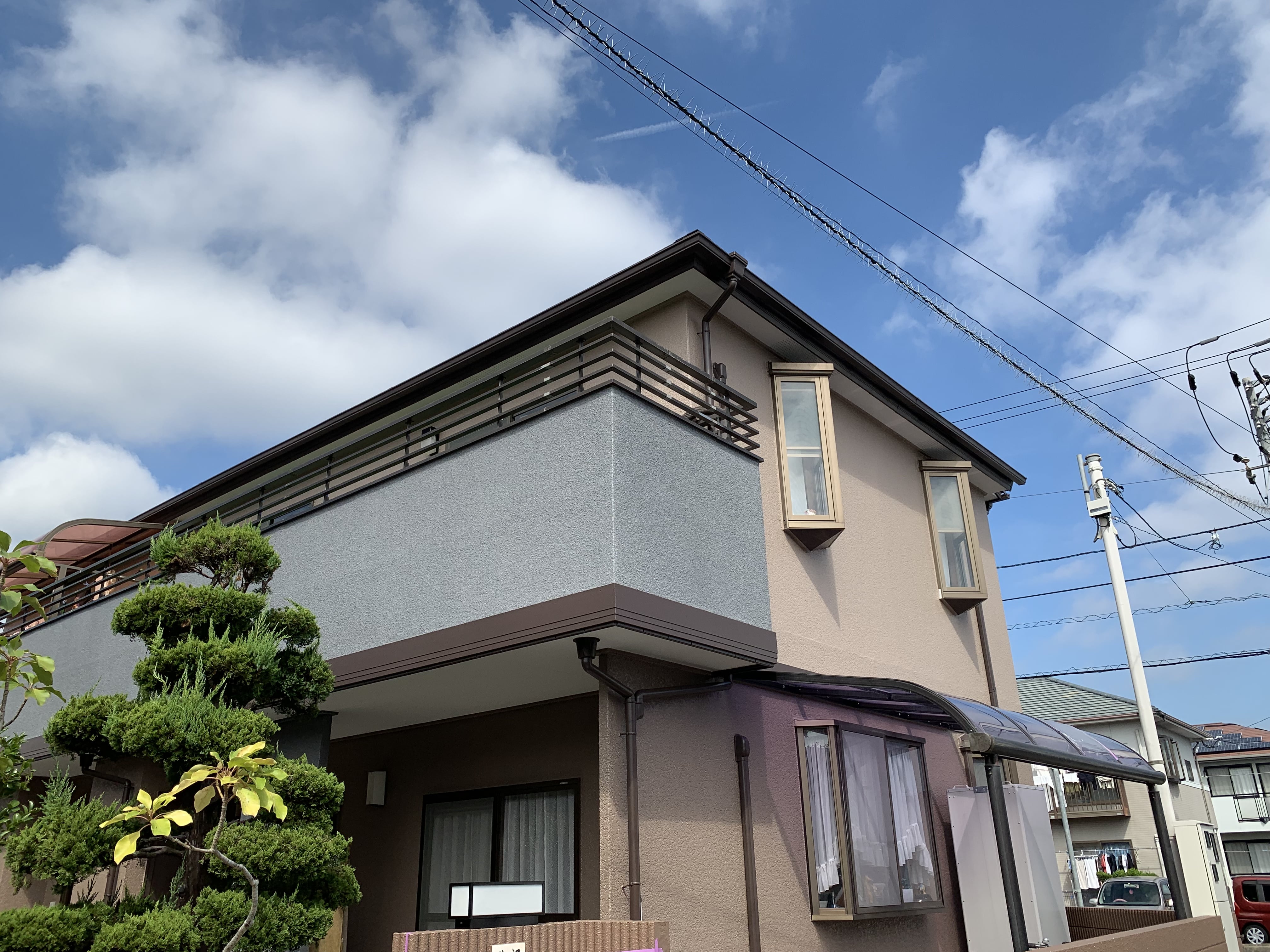 Ｋ様邸屋根・外壁塗装-高松市