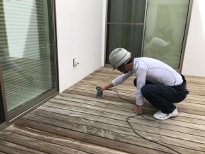 研磨作業
