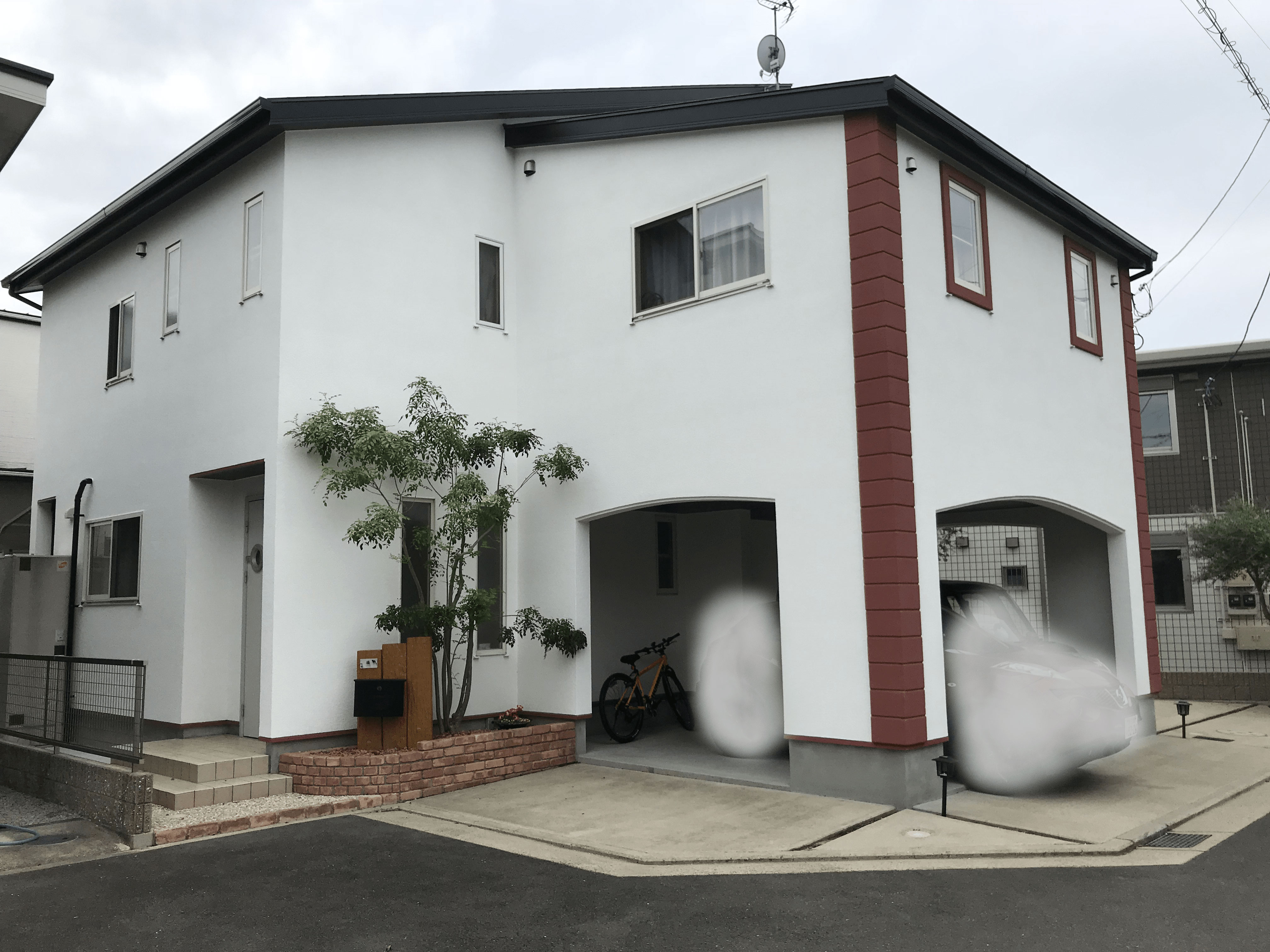 外壁欧州壁仕上げ-高松市