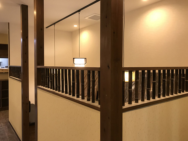 店舗/木部着色クリヤー塗装－高松市